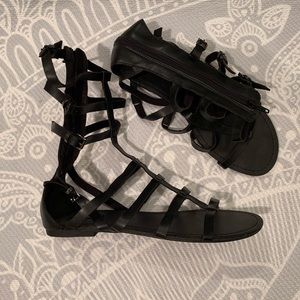 Forever 21 Black Sandals